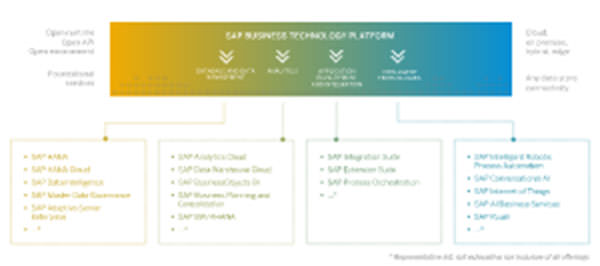 Một số phần mềm SAP BTP
