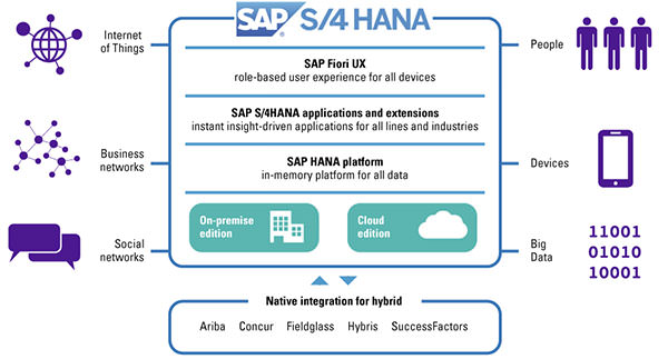 Phần mềm kế toán SAP S/4HANA