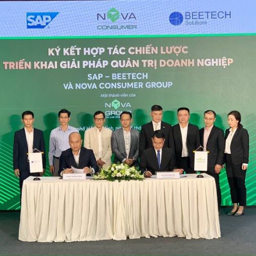 Nova Consumer Group ký kết hợp tác đối tác chiến lược với Beetech Solutions